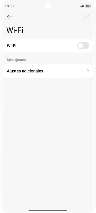 Pulsa el indicador junto a 
