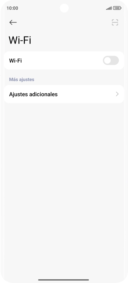Pulsa el indicador junto a 