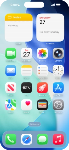 The focus mode icon shows that your phone has been set to a specific focus mode.