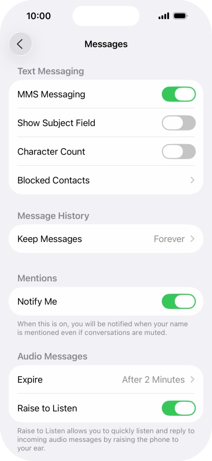 Slide your finger upwards starting from the bottom of the screen to return to the home screen.