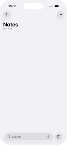 Slide your finger upwards starting from the bottom of the screen to return to the home screen.