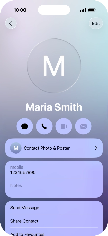 Slide your finger upwards starting from the bottom of the screen to return to the home screen.