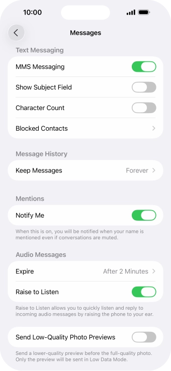 Slide your finger upwards starting from the bottom of the screen to return to the home screen.