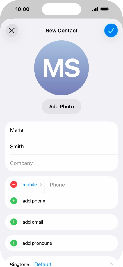 Press Phone and key in the required phone number.