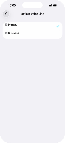 Press the required price plan.