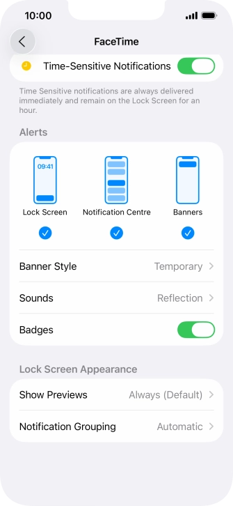 Press Notification Grouping.