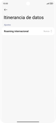 Pulsa la lista desplegable junto a 