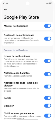 Pulsa el indicador junto a 