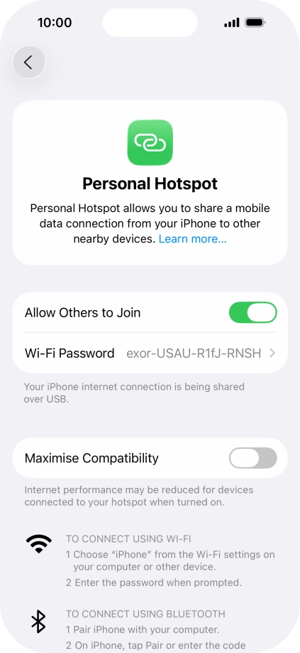 Slide your finger upwards starting from the bottom of the screen to return to the home screen.