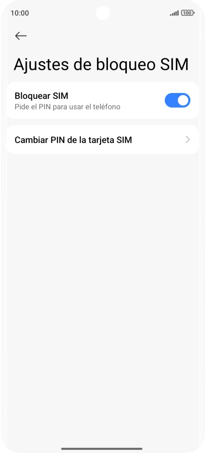 Pulsa el indicador junto a 