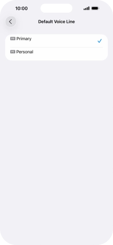 Press the required price plan.