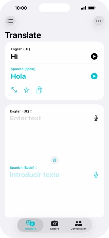 Press the full screen icon.