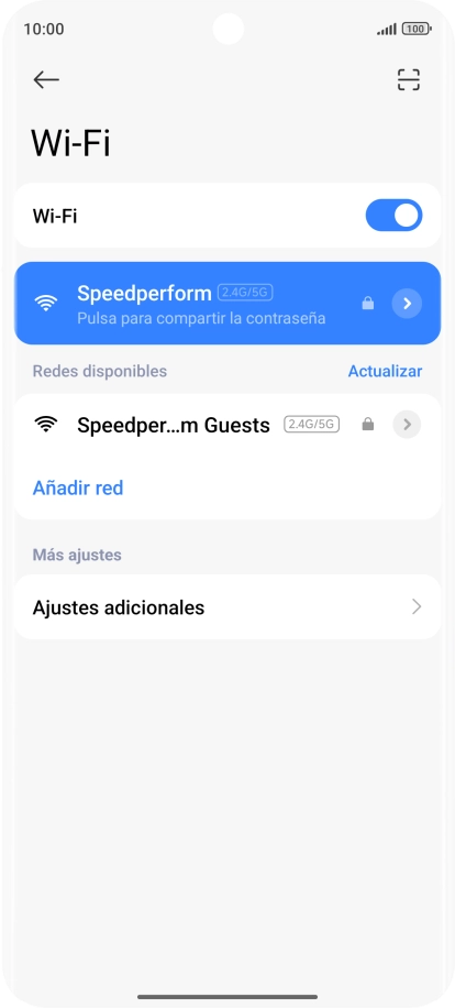 Desliza el dedo hacia arriba desde la parte inferior de la pantalla para terminar y volver a la pantalla de inicio.