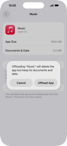 Press Offload App.