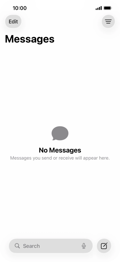 Press the new message icon.