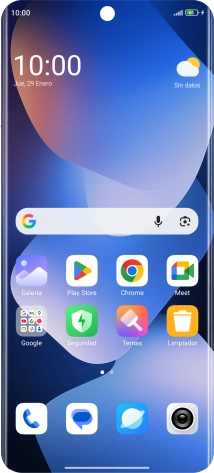 Cuando el icono de carga de batería aparece en la pantalla, el teléfono se está cargando.
