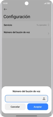 Introduce 22177 y pulsa Aceptar.