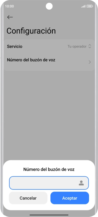 Introduce 22177 y pulsa Aceptar.