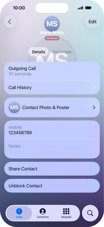 Slide your finger upwards starting from the bottom of the screen to return to the home screen.