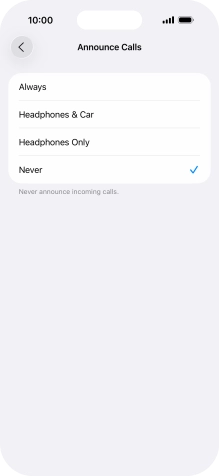 Press Always to turn on the function when silent mode is turned off.