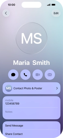 Slide your finger upwards starting from the bottom of the screen to return to the home screen.