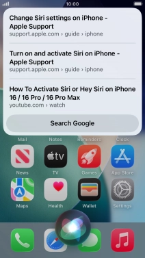 Ask questions about functions and settings on your phone.