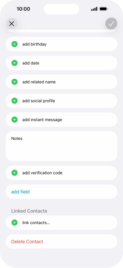 Press link contacts....