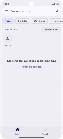 Pulsa el icono de menú.