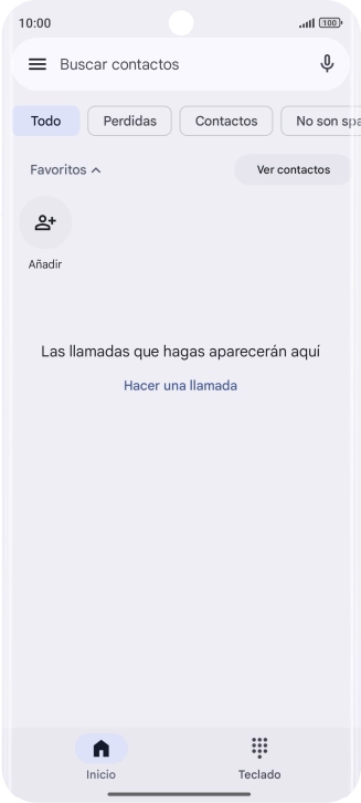 Pulsa el icono de menú.