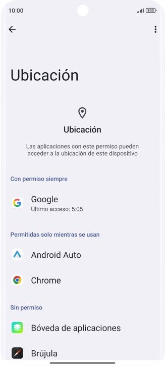 Pulsa la app deseada.