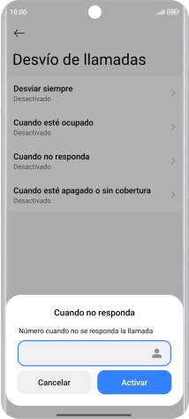 Introduce +34600132000 y pulsa Activar.