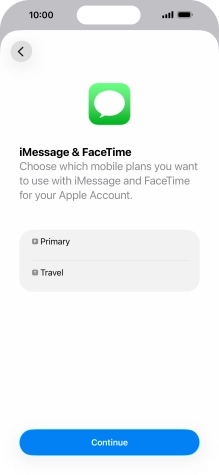 Press the required price plan.