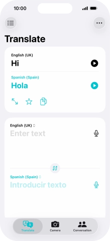 Press the full screen icon.