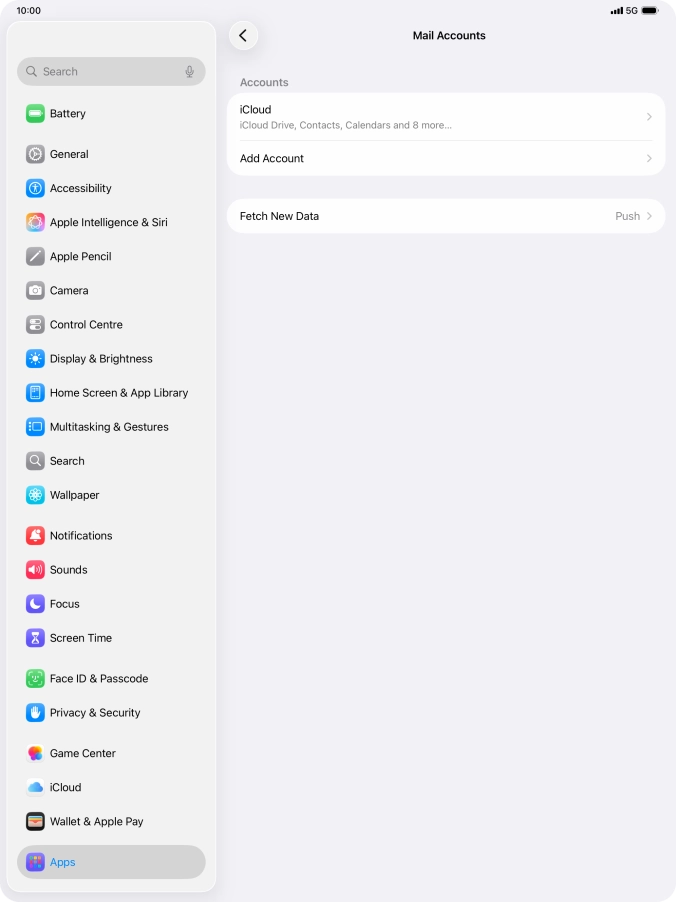 Slide your finger upwards starting from the bottom of the screen to return to the home screen.
