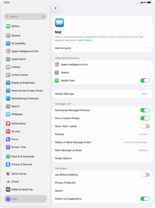 Press Mail Accounts.