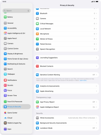 Press Sensitive Content Warning.