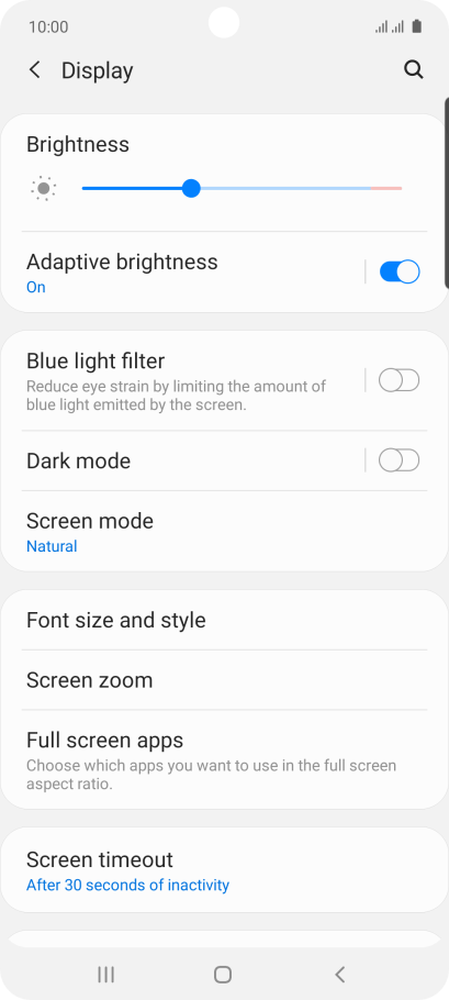 samsung a71 lock screen