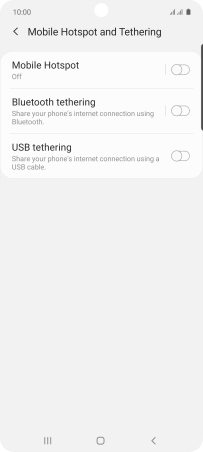 samsung a71 hotspot