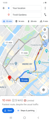 google maps s3 frontier
