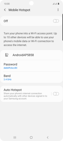 samsung a71 hotspot