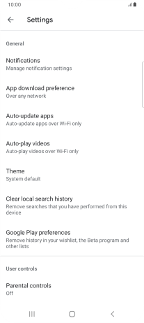 Samsung Galaxy A32 5G - Turn automatic update of apps on or off