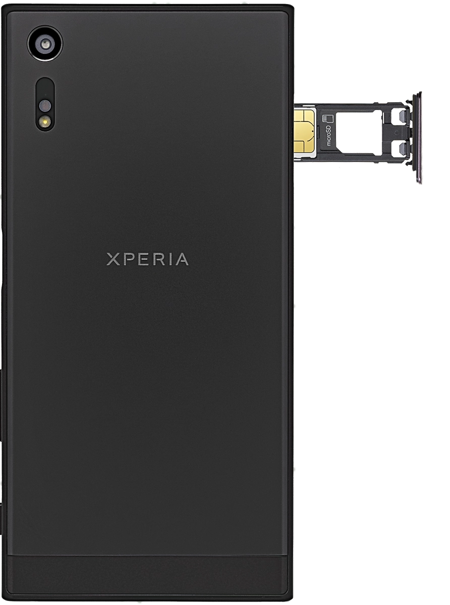 Slide the SIM holder into your phone.