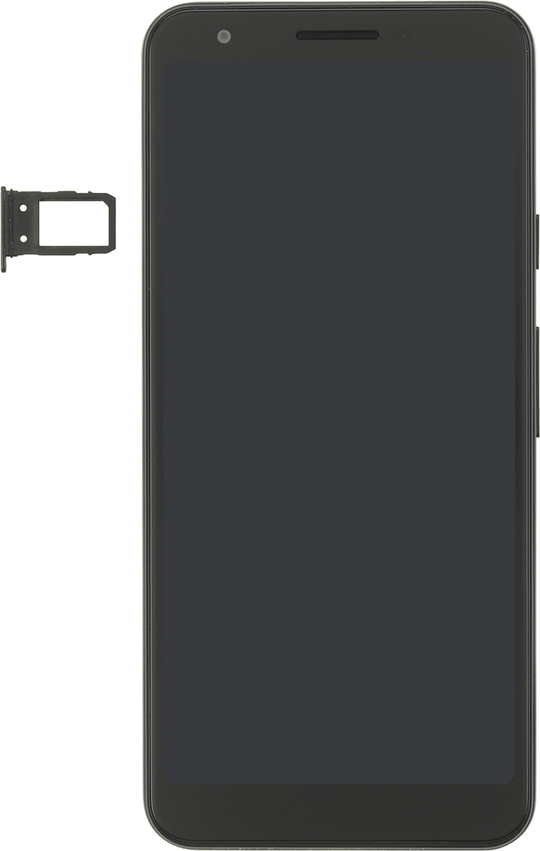 Turn your SIM so the angled corner of the SIM matches the angled corner of the SIM holder.