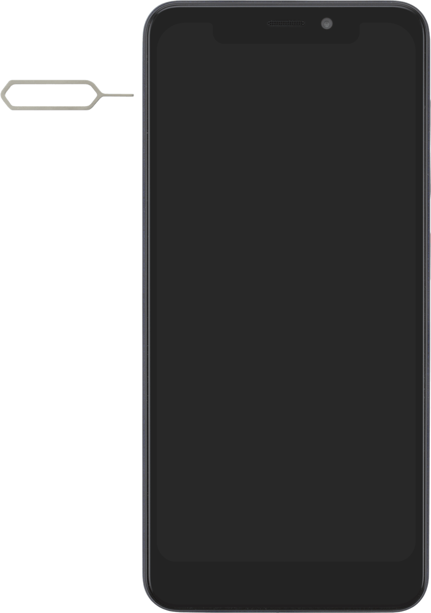 Find the opener for the card holder.