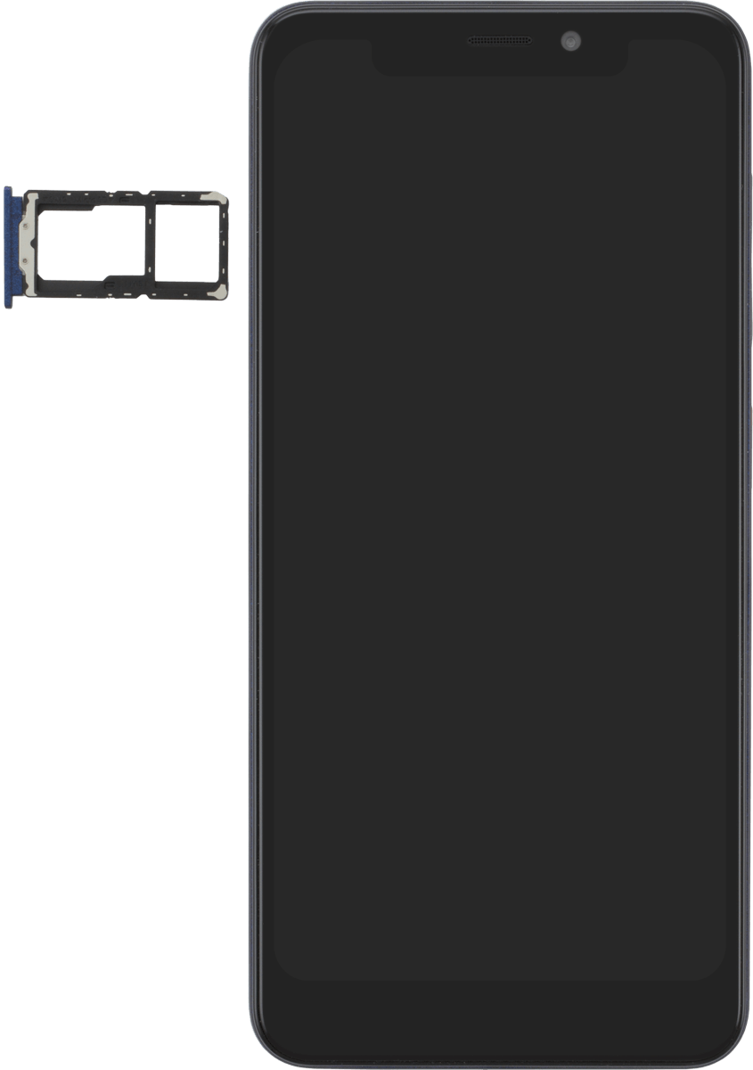 Turn your SIM so the angled corner of the SIM matches the angled corner of the SIM holder.