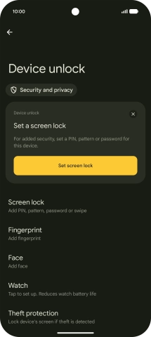 Slide your finger upwards starting from the bottom of the screen to return to the home screen.