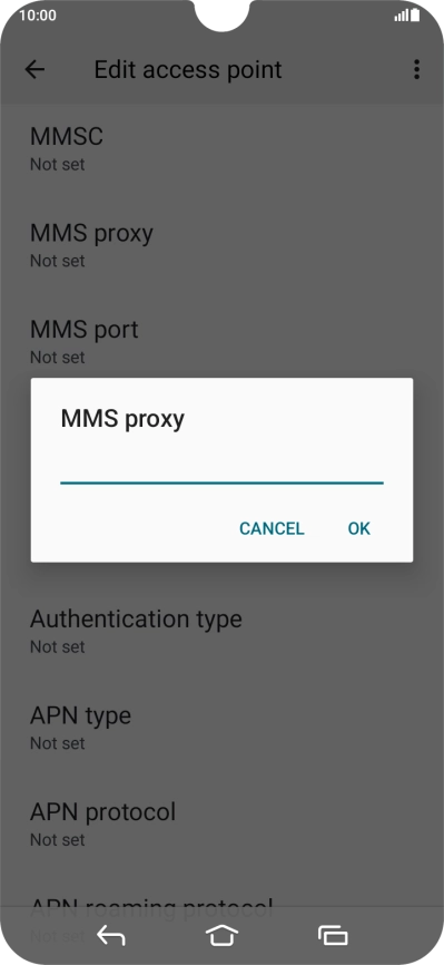 Key in 10.24.59.200 and press OK.