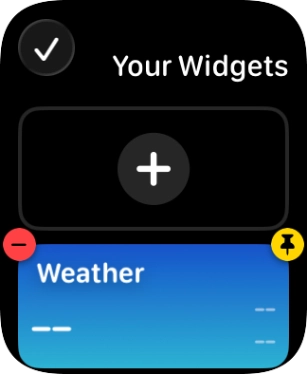 Press the confirm icon.