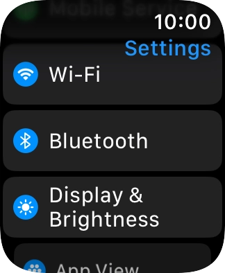 Press Bluetooth.