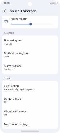 Press Phone ringtone.